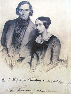 Robert und Clara Schumann